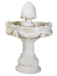 Thumbnail for Festa Cast Stone Outdoor Garden Fountain Fountain Tuscan 