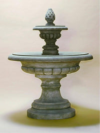 Thumbnail for Fontana Grande Cast Stone Outdoor Garden Fountain Fountain Tuscan 