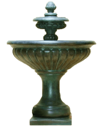 Thumbnail for Bergamo Cast Stone Outdoor Garden Fountain Fountain Tuscan 