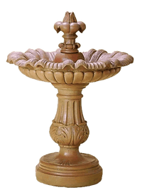 Thumbnail for Elba Cast Stone Outdoor Garden Fountain Fountain Tuscan 