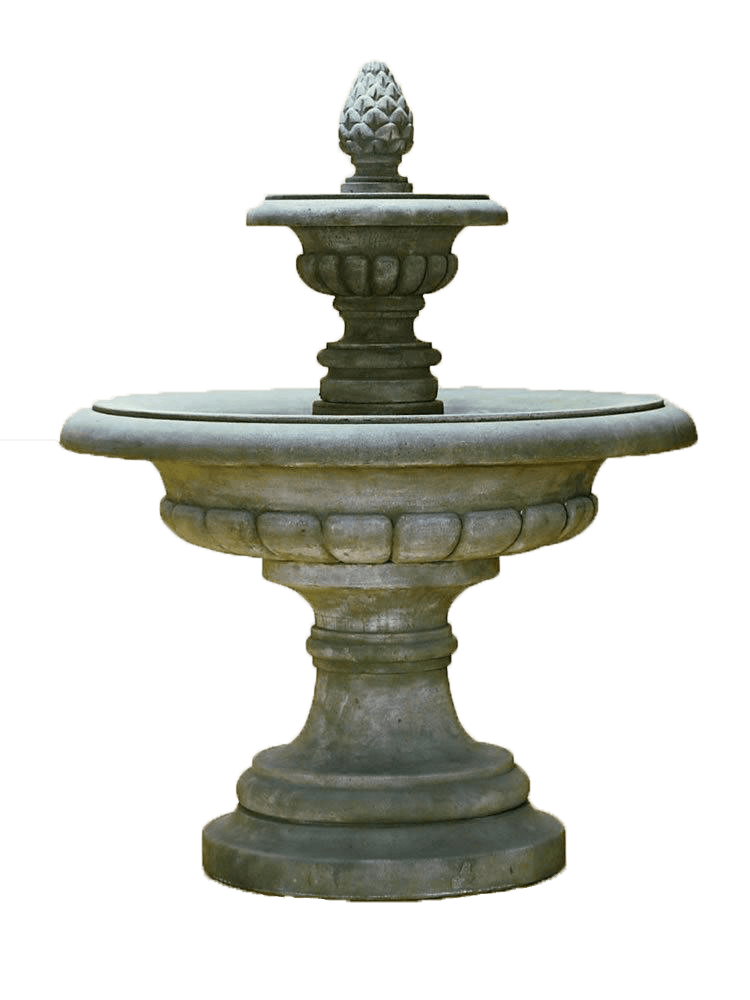 Fontana Grande Cast Stone Outdoor Garden Fountain Fountain Tuscan 