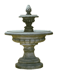 Thumbnail for Fontana Grande Cast Stone Outdoor Garden Fountain Fountain Tuscan 