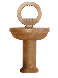 Thumbnail for Contempo Cast Stone Outdoor Garden Fountain Fountain Tuscan 