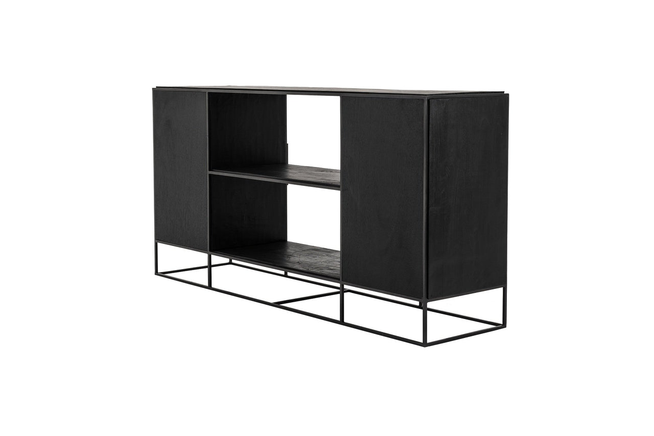 NovaSolo Rustika Sideboard 2 Doors Open Shelving Sideboard NovaSolo 