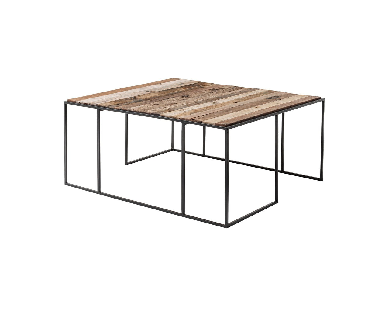 NovaSolo Rustika Nesting Coffee Table Set Coffee Table NovaSolo 