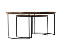 Thumbnail for NovaSolo Barca Nesting Coffee Table Set Coffee Table NovaSolo 