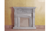 Thumbnail for Acanto Mantel Cast Stone Fireplace Mantels Tuscan 