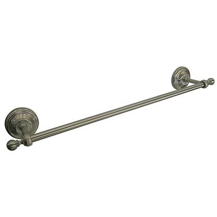 Latoscana England 18" Towel Bar In A Brushed Nickel Finish towel bars Latoscana 