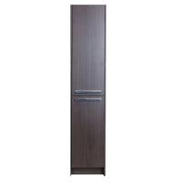 Thumbnail for Eviva Lugano 16 Inch Modern Bathroom Linen Side Cabinet Storage, Rosewood Linen Cabinet Eviva 