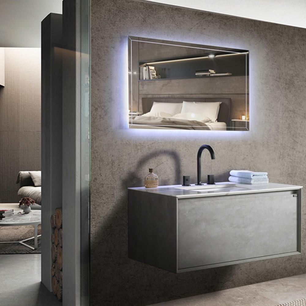 Eviva Vista 40″ Concrete Grey Bathroom Vanity Vanity Eviva 