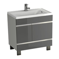 Thumbnail for Eviva Petite Plus 24″ Vanity with Porcelain sink Vanity Eviva White/Gray 