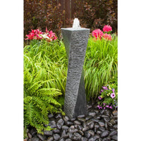 Thumbnail for Real Stone Fountains ABGF25K Polished Twist 36″ - Granite Fountain Kit Fountain Blue Thumb 