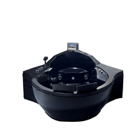 Thumbnail for Maya Bath Tercera-Black Whirlpool Bath Tub Whirlpool Bathtub Maya Bath 