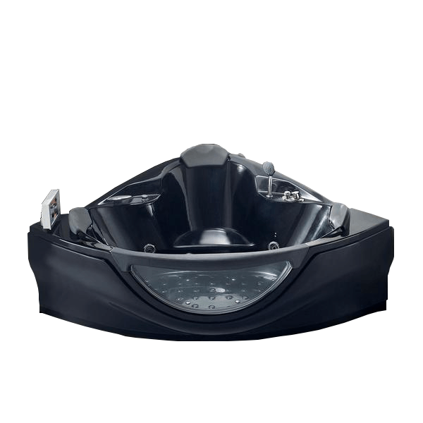 Maya Bath Venezia-Black Whirlpool Bath Tub Whirlpool Bathtub Maya Bath 