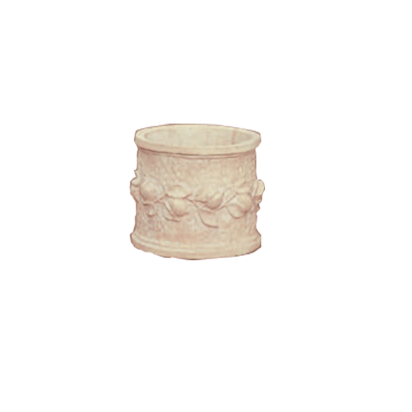 Deruta Lemon Cast Stone Outdoor Garden Planter Planter Tuscan 