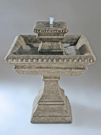 Thumbnail for Square Antiqua Fountain Fountain Fiore Stone 