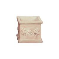 Thumbnail for Four Fruit Square Cast Stone Outdoor Garden Planter Planter Tuscan 