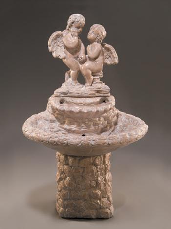 Courtship Cast Stone Fountain Fountain Fiore Stone 