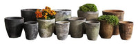 Thumbnail for Campania International Terra Cotta Farmer's Pot Set Planter Urn/Planter Campania International 