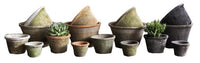 Thumbnail for Campania International Terra Cotta Farmer's Pot Tapered Planter Urn/Planter Campania International 