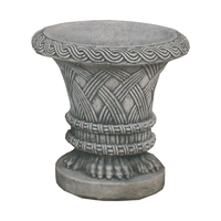 Thumbnail for Chelsea Jardiniere Cast Stone Outdoor Garden Planter Planter Tuscan 