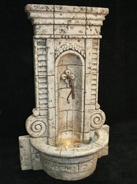 Thumbnail for Champagne Wall Fountain Fountain Fiore Stone 