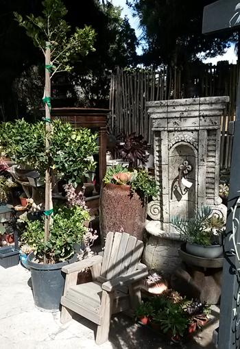 Champagne Wall Fountain, Tall Fountain Fiore Stone 