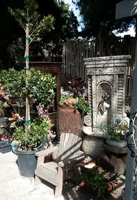 Thumbnail for Champagne Wall Fountain, Tall Fountain Fiore Stone 