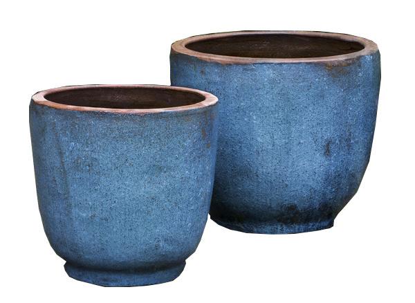Campania International Glazed Terra Cotta Nari Planter Urn/Planter Campania International 