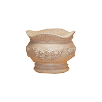 Thumbnail for Roses Pot Cast Stone Outdoor Garden Planter Planter Tuscan 
