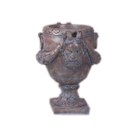 Thumbnail for Vasari Urn Cast Stone Outdoor Garden Planter Plantrer Tuscan 