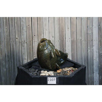Thumbnail for One of a Kind FNT2107 Ceramic Vase Complete Fountain Kit Vase Fountain Blue Thumb 