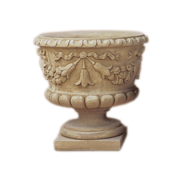 Rimini Urn Cast Stone Outdoor Garden Planter Planter Tuscan 