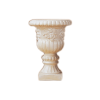 Thumbnail for Frutta Urn Cast Stone Outdoor Garden Planter Planter Tuscan 