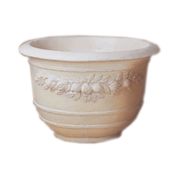 Thumbnail for Melograno Pot Cast Stone Outdoor Garden Planter Planter Tuscan 