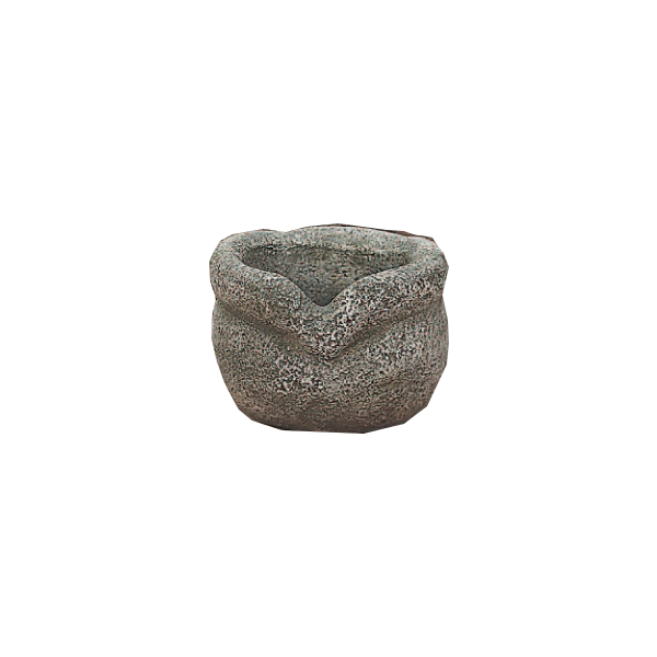 Controni Mortar Cast Stone Outdoor Garden Planter Planter Tuscan 