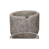 Thumbnail for Mortaio Grande Cast Stone Outdoor Garden Planter Planter Tuscan 