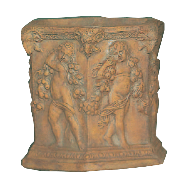 Angel Hexagon Cast Stone Outdoor Garden Planter Planter Tuscan 