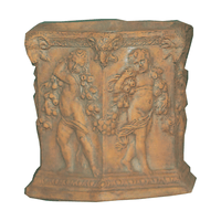 Thumbnail for Angel Hexagon Cast Stone Outdoor Garden Planter Planter Tuscan 