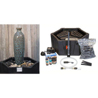 Thumbnail for Chianti FNT2133 Ceramic Vase Complete Fountain Kit Vase Fountain Blue Thumb 