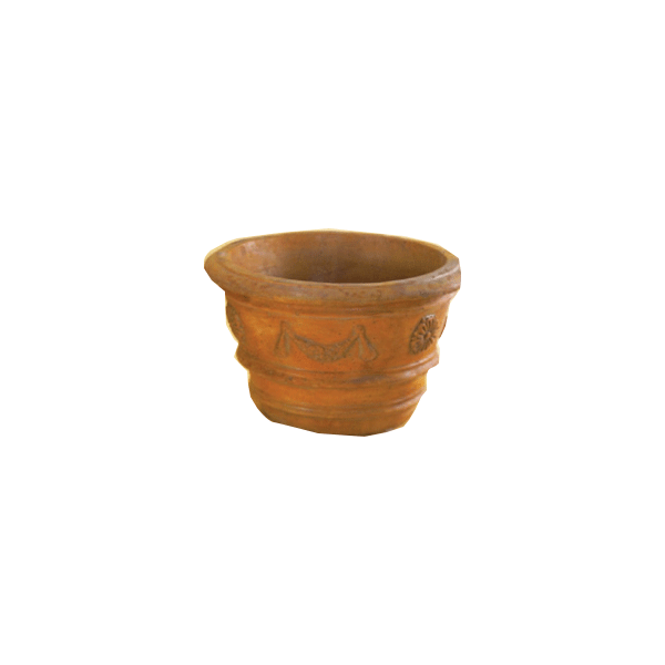 Festa Pot Cast Stone Outdoor Garden Planter Planter Tuscan 