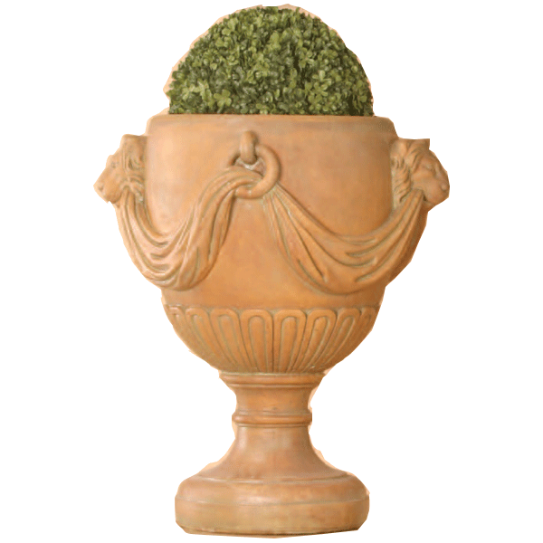 Atinori Urn Cast Stone Outdoor Garden Planter Planter Tuscan 