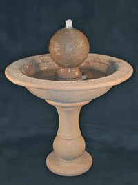 Thumbnail for Tall Garden Sphere Fountain Fountain Fiore Stone 
