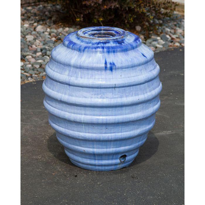 Genova FNT2143 Ceramic Vase Complete Fountain Kit Vase Fountain Blue Thumb 