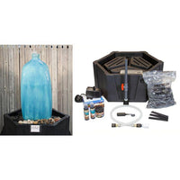 Thumbnail for Chianti FNT2152 Ceramic Vase Complete Fountain Kit Vase Fountain Blue Thumb 