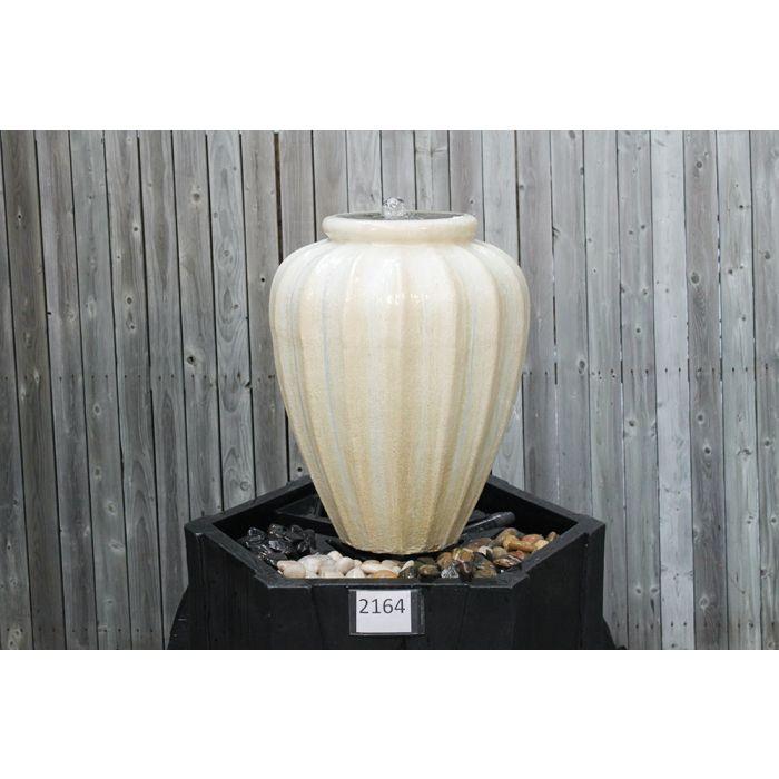 One of a Kind FNT2164 Ceramic Vase Complete Fountain Kit Vase Fountain Blue Thumb 