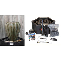 Thumbnail for One of a Kind FNT2165 Ceramic Vase Complete Fountain Kit Vase Fountain Blue Thumb 