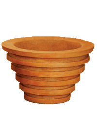 Thumbnail for Round Ring Pot Cast Stone Outdoor Garden Planter Planter Tuscan 
