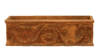 Thumbnail for Victorian Planter Box Cast Stone Outdoor Garden Planter Planter Tuscan 