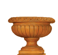 Thumbnail for La Verna Urn Cast Stone Outdoor Garden Planter Planter Tuscan 